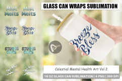 Celestial Mental Health Glass Can Product Image 1