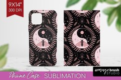 Celestial Moth Phone Case PNG - Moth Case PNG Sublimation Product Image 1