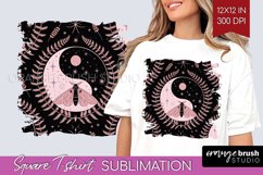Celestial Moth Square Tshirt Background - Moth PNG Product Image 1