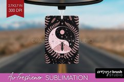 Celestial Moth Air Freshener PNG - Moth PNG Sublimation Product Image 1