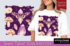 Celestial Moth Square Tshirt Background - Moth PNG Product Image 1