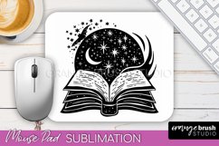 Celestial Mouse Pad PNG Boho Mystical Mousepad Sublimation