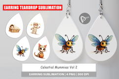 Celestial Mummies Earring Product Image 1