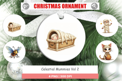 Celestial Mummies Ornament Product Image 1