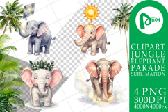 Celestial Night Elephant Sublimation Product Image 1
