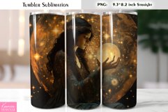 Fortuneteller Tumbler| Celestial Tumbler Sublimation Product Image 1