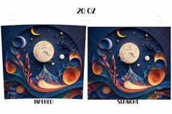 Celestial Tumbler Wrap, 20 oz tumbler wrap, Celestial png, Celestial Tumbler Wrap