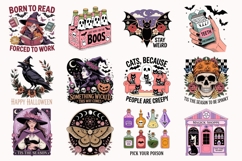 Celestial Witch Sublimation Bundle, Halloween Sublimation Product Image 2