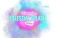 Watercolor Celestial Splash Product Image 1