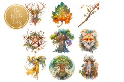 Celtic Fairytale Clipart Set - 25 .PNG Files Product Image 6