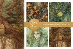 Seamless Celtic Fairytale Wallpapers - Seamless Patterns Product Image 4