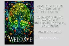 Celtic Irish Garden Flag, Tree of Life 12x18 Garden Flag, 10 Product Image 2