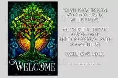 Celtic Irish Garden Flag, Tree of Life 12x18 Garden Flag, 11 Product Image 2