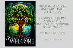 Celtic Irish Garden Flag, Tree of Life 12x18 Garden Flag, 12 Product Image 2