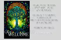 Celtic Irish Garden Flag, Tree of Life 12x18 Garden Flag, 14 Product Image 2