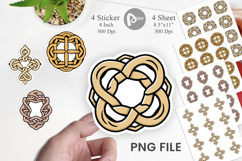 Celtic Knot Sticker Product Image 1