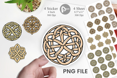 Celtic Knot Sticker Product Image 1