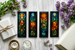 Irish Celtic Bookmarks, Celtic Designs, Multi Color Bookmark Product Image 2