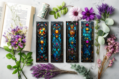 Irish Celtic Bookmarks, Celtic Designs, Multi Color Bookmark Product Image 2