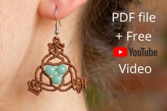Micro Macrame Celtic Triangle YouTube Transcript Product Image 1