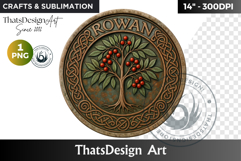 Round Celtic Zodiac Signs Clipart PNG, Irish horoscope sign Product Image 1