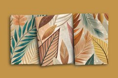 Boho Foliage Seamless Patterns Product Image 2