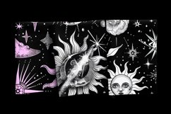 Witchcore Astrology Seamless Patterns Product Image 3