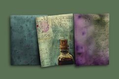 Witch&#039;s Apothecary 12 Digital Papers Product Image 2