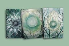 Forest Dream 12 Digital Papers Product Image 2