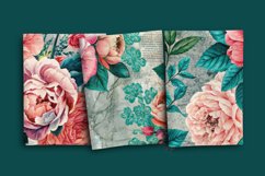 Vibrant Flowers Seamless Patterns Product Image 2