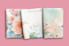 Ethereal Flowers 12 Digital Papers Product Image 2