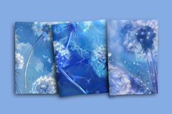 Nocturnal Dandelions 12 Digital Papers Product Image 2