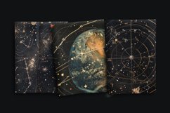 Celestial in Vintage 12 Digital Papers Product Image 2