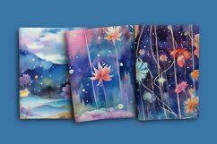 Celestial Garden 12 Digital Papers Product Image 2