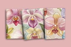Orchid Garden 12 Digital Papers Product Image 2