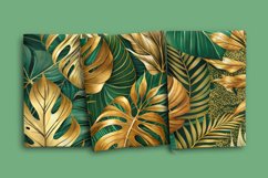 Luxurious Leaves Seamless Patterns Product Image 2