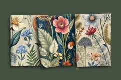 Floral Tapestry 12 Digital Papers Product Image 2