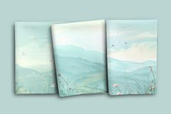 Pastel Meadow 12 Digital Papers Product Image 2