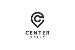 Center point - Letter C Logo Template Product Image 2