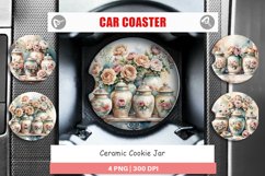 Car Coaster Ceramic Cookie Jar Product Image 1