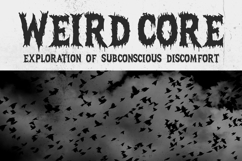 Cerinos Vorgre Brutal Horror Grunge Display Font Product Image 3