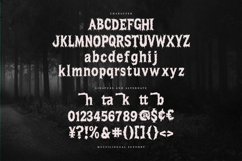 Cerinos Vorgre Brutal Horror Grunge Display Font Product Image 6