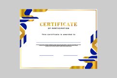 Certificate of achievement minimalism template design Product Image 1