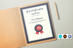 Certificate Template Product Image 1