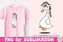 Certified Silly Goose PNG, Silly goose png Product Image 2
