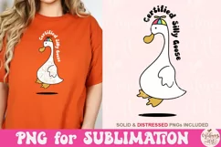 Certified Silly Goose PNG, Silly goose png Product Image 4