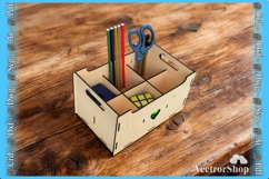 6-Compartment Organizer Box - Ideal as a Desk Organizer Product Image 1