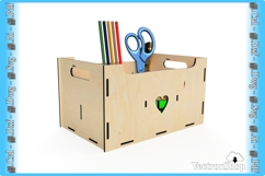 6-Compartment Organizer Box - Ideal as a Desk Organizer Product Image 3