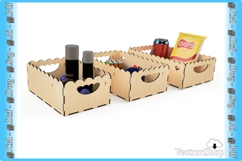 Decorative Baskets in 3 Sizes - Templates for CNC laser Product Image 3