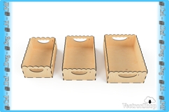 Decorative Baskets in 3 Sizes - Templates for CNC laser Product Image 5
